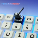 Thor's Hammer 3D R4 Resin Artisan ESC Keycap Backlit for Mechanical Keyboard Marvel  Personalized Keycaps